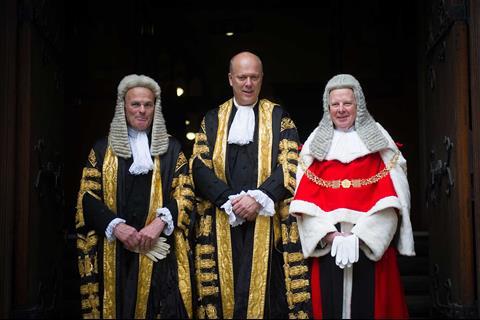 Lord Dyson, Chris Grayling and Sir John Thomas